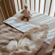 Plienka zavinovacia 120x120 cm Hus Newborn Naturals Little Dutch