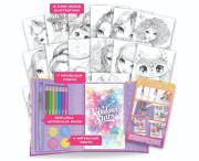 Maľovanky akvarelovej farby set Nebulous Stars