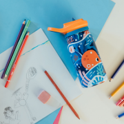 Nerezová termofľaša s náustkom Pop Kids 445 ml Quokka