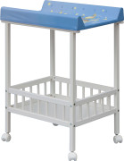 Prebaľovací pult Scarlett Spájka Galaxy modrý