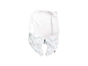 Letný bio spací vak s nožičkami žirafky aqua Kaarsgaren