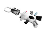 Závesná hračka nielen do kočíka Black&White - Kravička Kazum