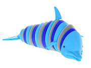 Fidget delfín kľučiek klak 17 cm
