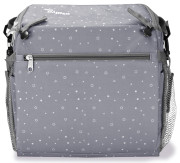 Booster Anywhere BAG-GO 2v1 (podsedák+taška na kočík) humus grey Asalvo