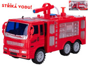 Auto hasiči 19 cm striekajúcu vodu na zotrvačník