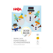 Kreatívna sada Okenný obrázok Snehuliak Haba