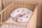 Dojčiace vankúš podkova mušelín bavlna Sensillo