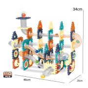 Guličkodráha magnetická 110 ks