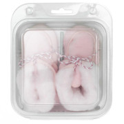 Dojčenské zimné capáčky New Baby ružové