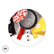 Kontrastný kolotoč Mouse pre bábätko Baby Ono