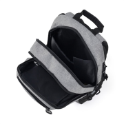 Študentský batoh + etue Oxy Sport Grey Melange