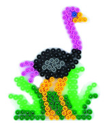 Podložka na zažehľovacie korálky Hama Pštros MIDI