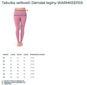 Dámske zateplené legíny Warmkeeper Grey Esito