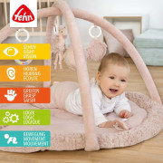 3D aktivity deka Baby Fehn Plameniak, Pink