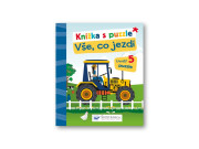 Knižka s puzzle - Všetko, čo jazdí