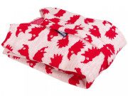 Merino spací vak ježko červený s nožičkami