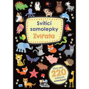 Svietiace samolepky Zvieratá