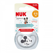 Silikónový cumlík Space Disney Mickey Mouse Veľ. 0-6 mes. Nuk