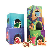 Zvieratkové domčeky s aktivitami Kvído