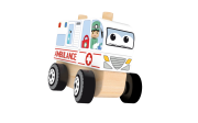 Skladacie drevené auto ambulancie J'adore