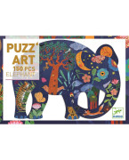 Djeco Puzzle Eléphant - 150 dielikov