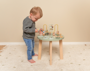 Stolík s aktivitami drevený Farma Little Dutch