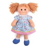 Látková bábika Olivia 34 cm Bigjigs Toys
