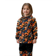 Detské softshellové nohavice Duo Slnečnica čierne Esito