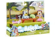 Zábava na kolobežke Bluey a Bingo