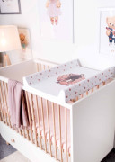 Podložka prebaľovacia 2-hranná s pevnou doskou 50 x 70 cm Basic Ceba