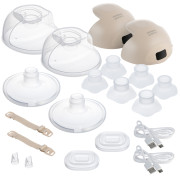 Dvojitá elektrická odsávačka materského mlieka do podprsenky SmartSense Canpol babies