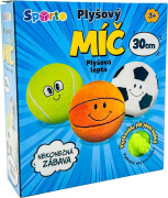 Plyšová lopta Sporto
