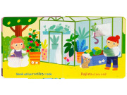 Maľovanie vodou do tašky Záhrada