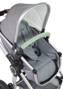 Poťah na madlo kočíka na suchý zips Emitex