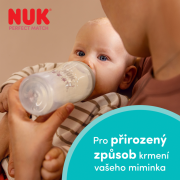 Fľaša Perfect Match s kontrolou teploty 260 ml Nuk