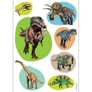 Omaľovánky s nažehľovacími obrázkami Dinosaury