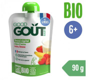 Good Gout BIO Ovsený dezert s jahodou a banánom 90 g