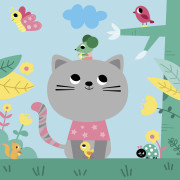 My arts&crafts Mini Zamatové omaľovánky Farma od 18 mesiacov Janod