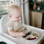 Silikónový delený tanierik s prísavkou BabyOno