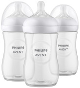 Fľaša Natural Response Philips Avent 260 ml, 1 m+, 3 ks