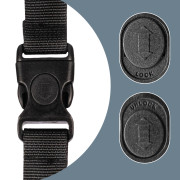 Zámok bezpečnostných pásov pre autosedačky Deluxe Black Zopa