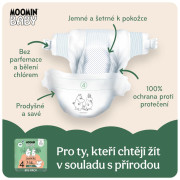 Moomin Baby 4 Maxi 7-14 kg (63 ks), eko plienky