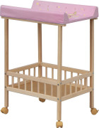 Prebaľovací pult Scarlett Spájka ECO Galaxy ružový