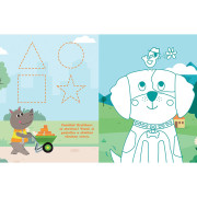 Veselé vyfarbovanie so super samolepkami Zvieratká