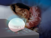 Hudobný kolotoč s projekciou 3v1 Infantino Dusty Pink