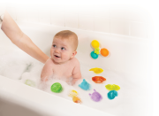 Súprava hračiek do kúpeľa Spin, Squirt & Sail Infantino