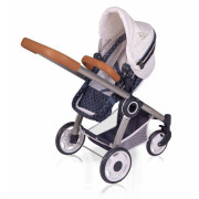 Skladací kočík pre bábiky 3 v 1 s batôžkom TOP Collection 2020 - 70 cm DeCuevas