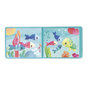 Mäkká obrázková knižka do vody Morský svet Janod