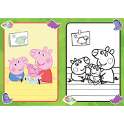 Omaľovánky A5 Prasiatko Peppa