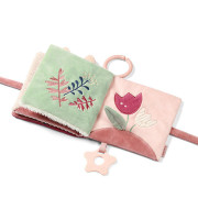 Senzorická látková knižka Rabbit Karo pre bábätká BabyOno